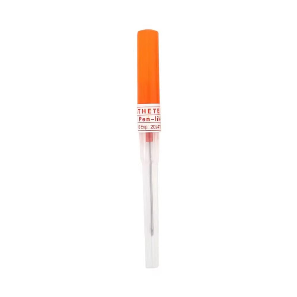 Piercingnål med hylsa (Orange 2mm) – Enkelstykke