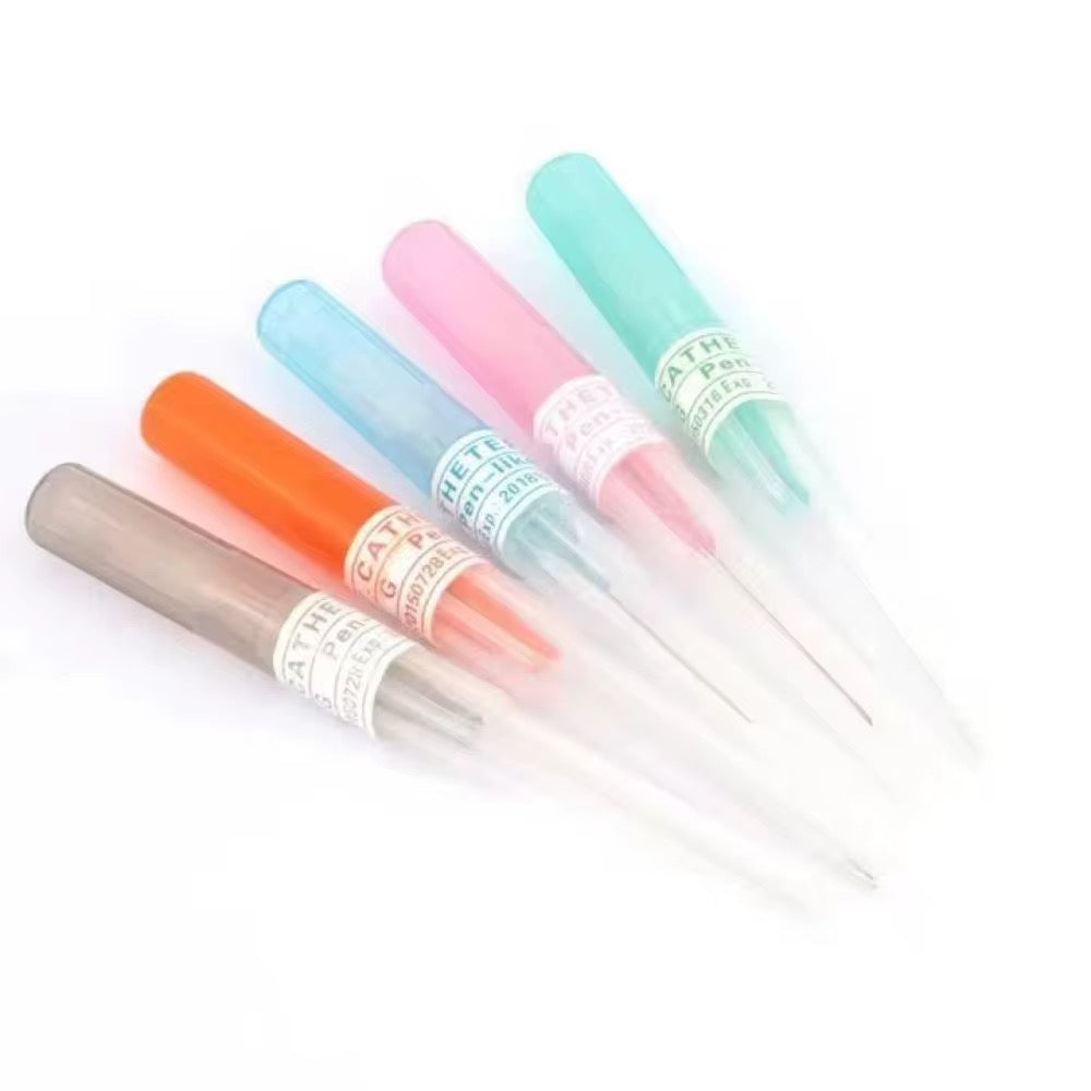 Piercingnål med hylsa (Orange 2mm) – Enkelstykke