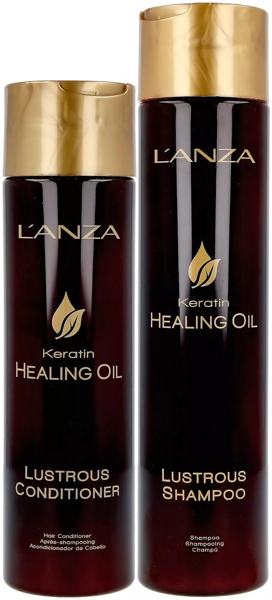 Lanza Keratin Healing Oil Lustrous Shampoo & Conditioner Duo